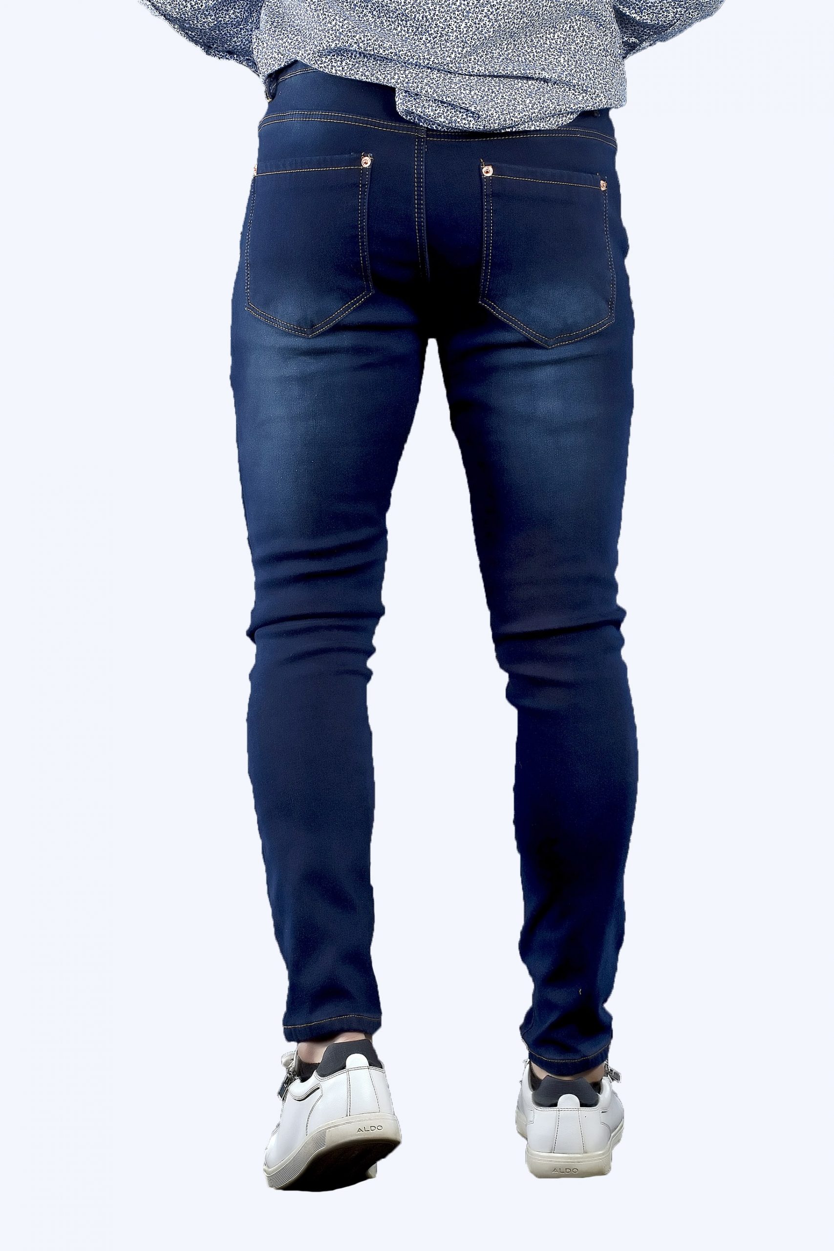 Jeans skinny azul polar interior - Imagen 2