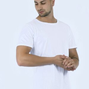 Polera blanca básica
