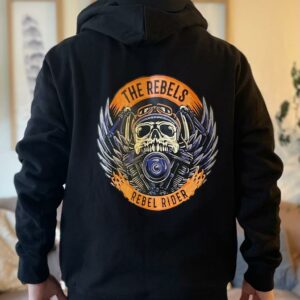 Polerón canguro modelo THE REBELS UNISEX
