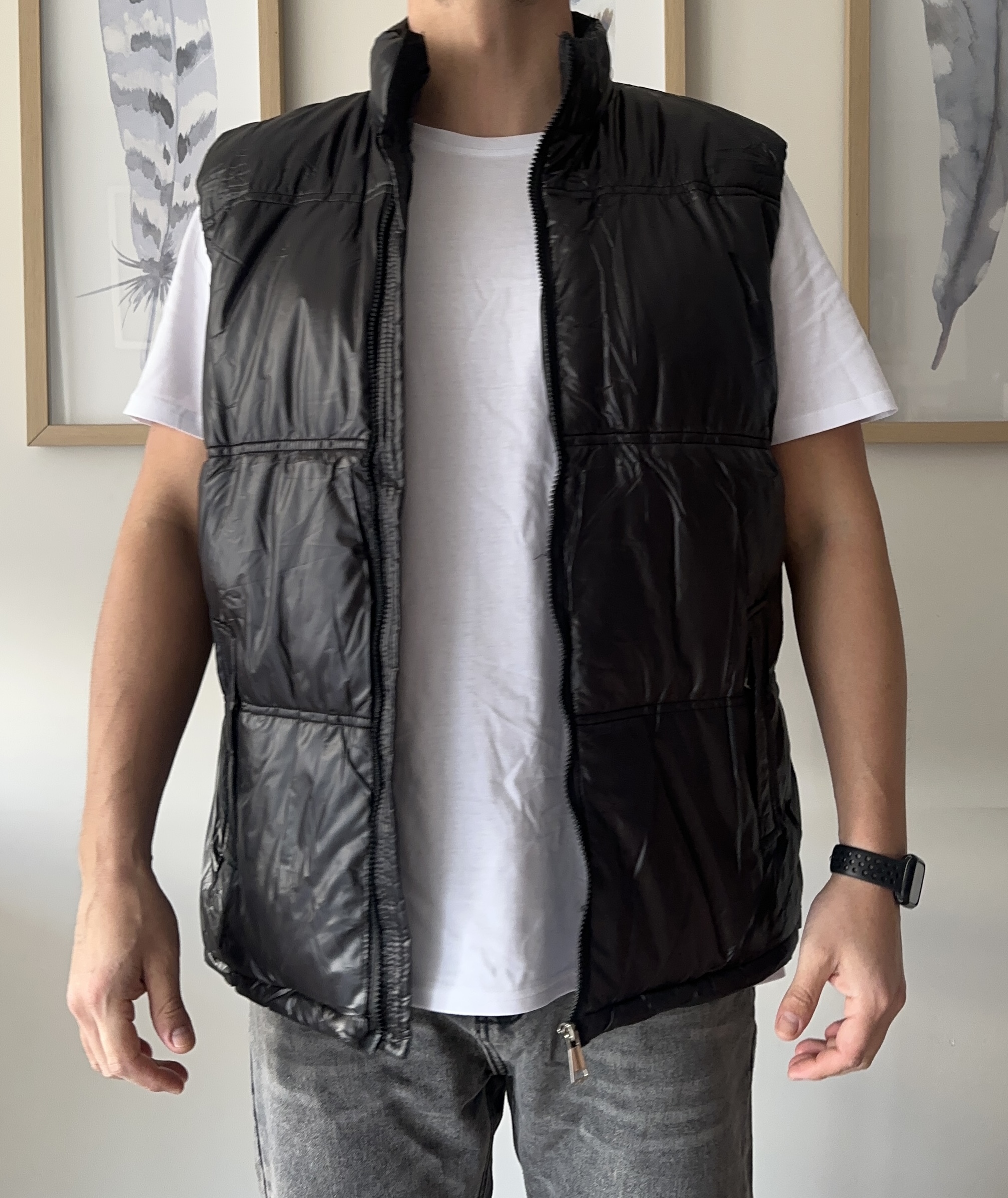 Chaqueta sin mangas negra - Imagen 5